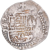 Monnaie, Espagne, Philippe II, Real, Seville, TTB, Argent - Erstausgaben