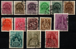 HONGRIE 1941-2 O - Used Stamps