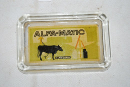 C221 Cendrier Publicitaire - Alfa Matic - Verre - Bistrot Vache - Glass