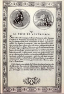 MONTMELIAN   ( SAVOIE )      LA PRISE DE MONTMELIAN . MEDAILLE COMMEMORATIVE FRAPPEE EN 1691 SOUS LE REGNE DE LOUIS XIV - Montmelian