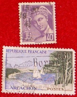 Stamps From France - Usati