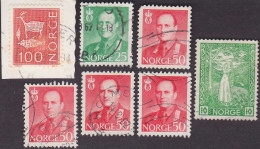 Some Stamps From Norway - Usati