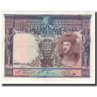 Billet, Espagne, 1000 Pesetas, 1925, 1925-07-01, KM:70a, TTB - 1000 Pesetas