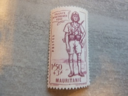 Mauritanie - Défense De L'Empire - Infanterie Coloniale - 1f.50+3f. - Yt 117- Lilas - Neuf Sans Trace - Année 1941 - - Nuevos