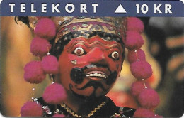 Denmark: Tele Danmark/KTAS - Int. Phonecard Exhibition Jakarta '95 - Danimarca