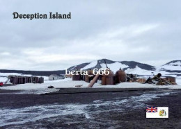 Antarctica Deception Island Whalers Bay New Postcard - Autres & Non Classés