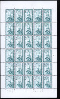 België 1391 - Zuidpool Expedities - Volledig Vel - Feuille Complète - MNH - Plnr 3 - 1961-1970