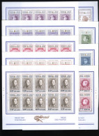 België F1627/35-10 - Belgica 72 - Belgische Koningen - Rois Belges - Volledig Vel - Feuille Complète - MNH - 1971-1980