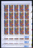 België 3 X F3044 - Kerstmis 2001 - Volledig Vel - Feuille Complète - MNH - 18 X 01 - 24 X 01 - 30 X 01  - 2001-2010