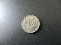 Chile 10 Centavos 1940 - Chile