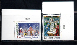 SUOMI FINLAND FINLANDIA FINLANDE 1992 CHRISTMAS NATALE NOEL WEIHNACHTEN NAVIDAD COMPLETE SET SERIE COMPLETA MNH - Ongebruikt