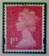 Great Britain, Scott #MH440, 2020, Used, Machin, 1st, Dark Red, M20L/MSIL - Série 'Machin'