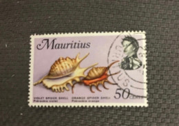 MAURICE 1969 1v Used Mi 342 Marine Life Shrimp Conchas Shells Muscheln Conchoglie MAURITIUS - Maurice (1968-...)