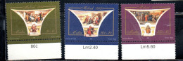 MALTA 1992 CHRISTMAS NATALE NOEL WEIHNACHTEN NAVIDAD COMPLETE SET SERIE COMPLETA MNH - Malta