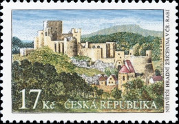 ** 851 Czech Republic Ruins Of Rabi Castle 2015 - Schlösser U. Burgen