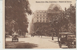 CPA BUENOS AIRES (ARGENTINE) PALACIO DEL CORREO - ANIMEE - AUTOMOBILES - Argentinië