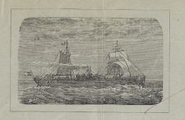 NAVIGATION  NEGOCE  COLONIES PORTUGAL 1898 BILL OF LADING Porto Alexandre  Tômbua  Angola Pour Sao Thomé V.HISTORIQUE - 1800 – 1899