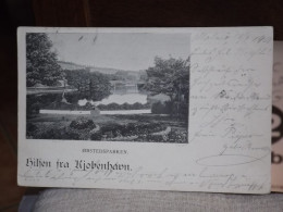 POSTCARD ORSTEDSPARKEN HILFEN FRA KJOBENHAVN AK CPA - Danemark