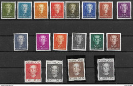 Netherlands 1250 Euros Mnh ** All Very Clean Original Gum, Only 10G Has Quasi Invisible 0,5cm Hinge Trace - Unused Stamps