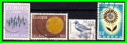 ISLANDIA 3 SELLOS TEMATICA EUROPA SEPT - Used Stamps
