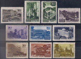 Russia 1947, Michel Nr 1152-61, MLH OG - Nuovi