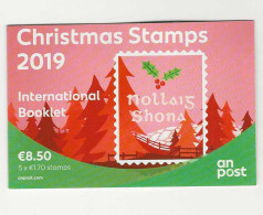2019 MNH Ireland Booklet Christmas - Cuadernillos