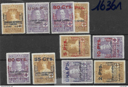 Spain Mnh ** Complete Set 1200 Euros 1927 - Unused Stamps
