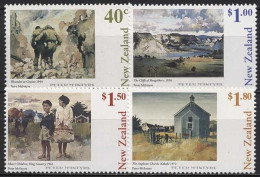 Neuseeland 1998 Gemälde 3. Todestag Von Peter McIntyre 1691/94 A Postfrisch - Ongebruikt