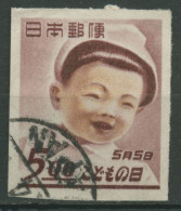 Japan 1949 Kindertag, Einzelmarke Aus Block A28 447 B Gestempelt - Gebruikt