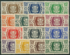 Wallis Und Futuna 1944 Freies Frankreich Keramik 146/59 Postfrisch - Ongebruikt
