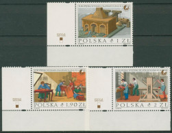 Polen 2001 EURO-CUBPRUM Lubin Kupferdruck Kupferstich 3909/11 Ecke Postfrisch - Unused Stamps