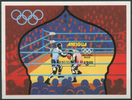 Barbuda 1980 Olympia Moskau Boxen Block 49 Postfrisch (C94730) - Antigua Et Barbuda (1981-...)