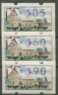 Israel ATM 1994 Nazareth Automat 023, Satz 3 Werte, ATM 19.2 X S4 Postfrisch - Franking Labels