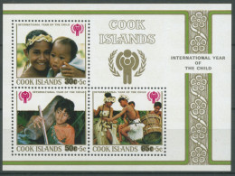 Cook-Inseln 1979 Jahr Des Kindes Tanzen Trommel Block 91 Postfrisch (C28632) - Islas Cook