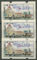 Israel ATM 1994 Nazareth Automat 023, Satz 3 Werte, ATM 19.2 X S5 Postfrisch - Franking Labels
