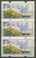 Israel ATM 1994 Jaffa Automat 004, Satz 3 Werte, ATM 16.1 X S5 Postfrisch - Vignettes D'affranchissement (Frama)