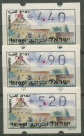 Israel ATM 1994 Nazareth Automat 023, Satz 3 Werte, ATM 19.2 X S Postfrisch - Automatenmarken (Frama)