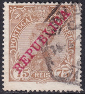 Portugal 1910 Sc 177 Mundifil 177 Used - Gebruikt