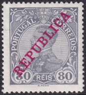 Portugal 1910 Sc 178 Mundifil 178 MH* - Unused Stamps