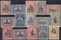 Portugal 1927 Sc 422-36 Mundifil 420-34 Set MLH/MH* - Ongebruikt