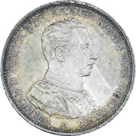 Monnaie, Etats Allemands, PRUSSIA, Wilhelm II, 3 Mark, 1914, Berlin, SUP - Sonstige & Ohne Zuordnung