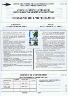 TAHITI - COPIE CIRCULAIRE PHILATÉLIQUE N°82-08 DU 17 SEPTEMBRE 1982 [COPIE] _T.DOC16-82/08 - Lettres & Documents