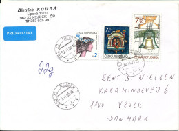 Czech Republic Cover Sent To Denmark Nejdek 22-11-2005 Topic Stamps - Lettres & Documents