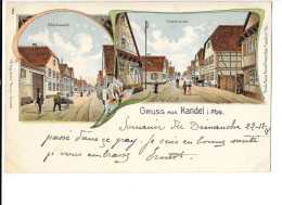 Gruss Aus Kandel I. Pfalz - Oberkandel - Unterkandel - édit. Louis Pausch 11734 + Verso - Kandel