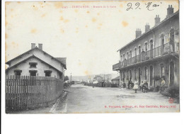 Gueugnon - Avenue De La Gare - édit. B. Ferrand 4547 + Verso - Gueugnon