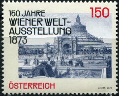 Austria 2023. 150th Anniversary Of The Vienna World Exhibition (MNH OG) Stamp - Nuevos