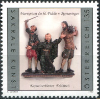 Austria 2022. St Fidelis Of Sigmaringen (MNH OG) Stamp - Nuevos