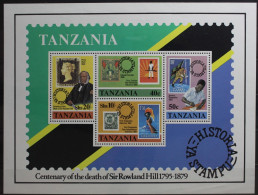 Tansania Block 20 Mit 141-144 Postfrisch #TE417 - Tanzanie (1964-...)