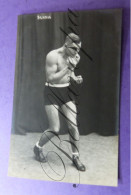 Boksen Bokser   Boxeur Boxing Boxer  " SCHELL  "   Fotokaart Photo HALLEUX - Boxsport