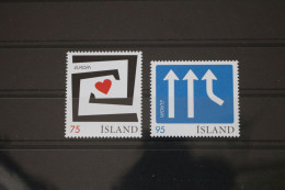 Island 1133-1134 Postfrisch Europa Integration #WT144 - Otros & Sin Clasificación